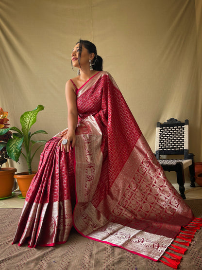 Red Color Kanjivaram Silk Saree