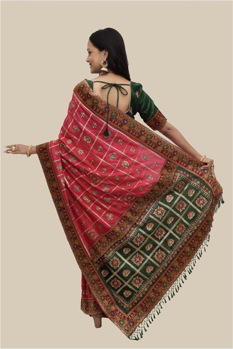 New Launching Soft Silk Patola Saree