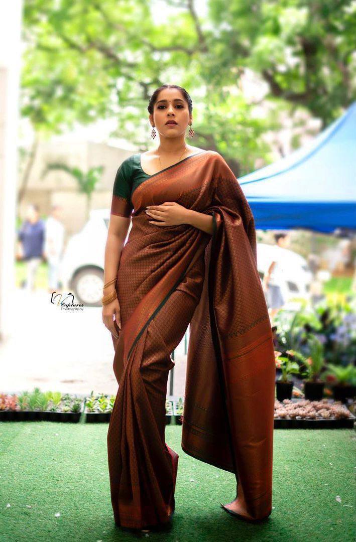 Stunning Black Colour Saree With Heavy Brocade Blouse Banarasi Beautif –  garment villa